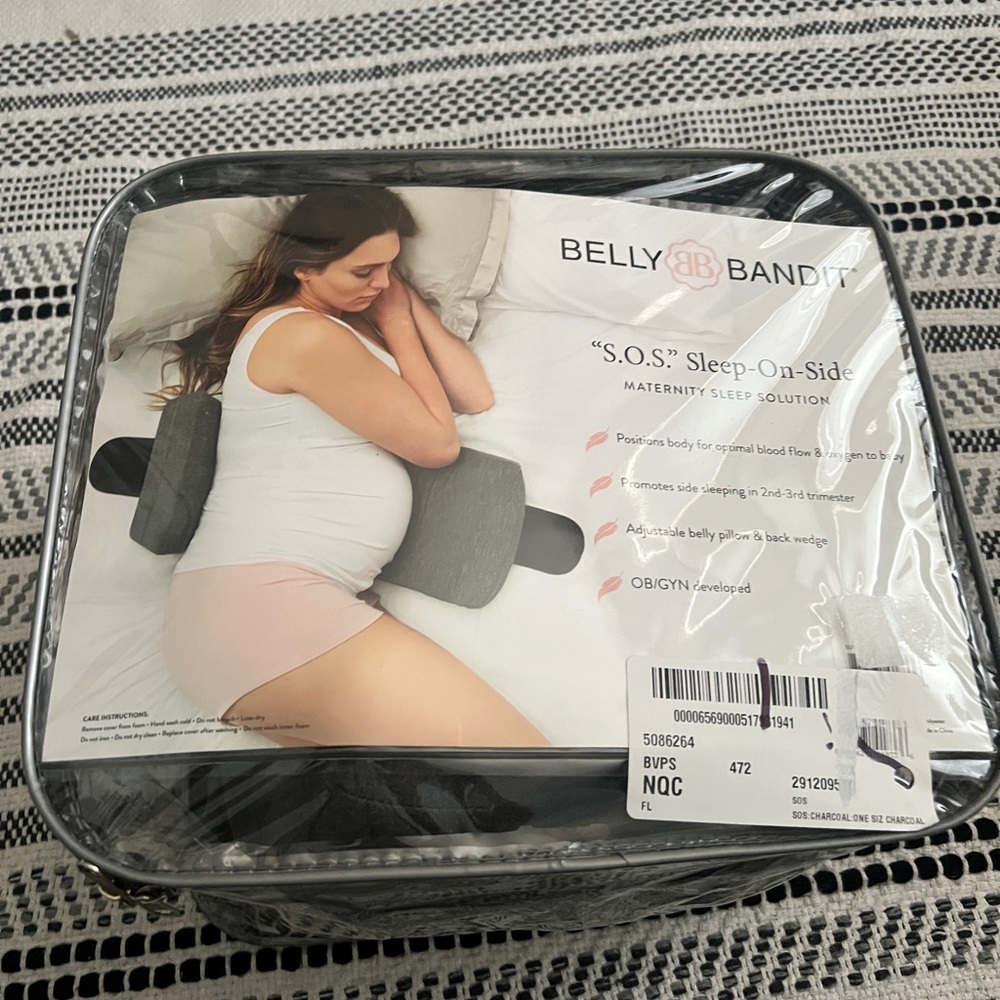 S.O.S. Side Sleeper Pregnancy Wedge Pillow Belly Bandit